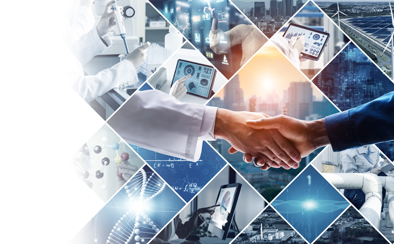 Scientists Collaborating on Research Project